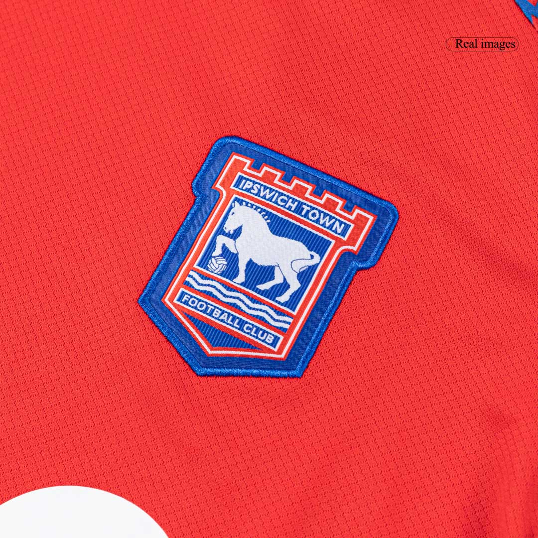 Ipswich Town Away Soccer Jersey 25/26 Red