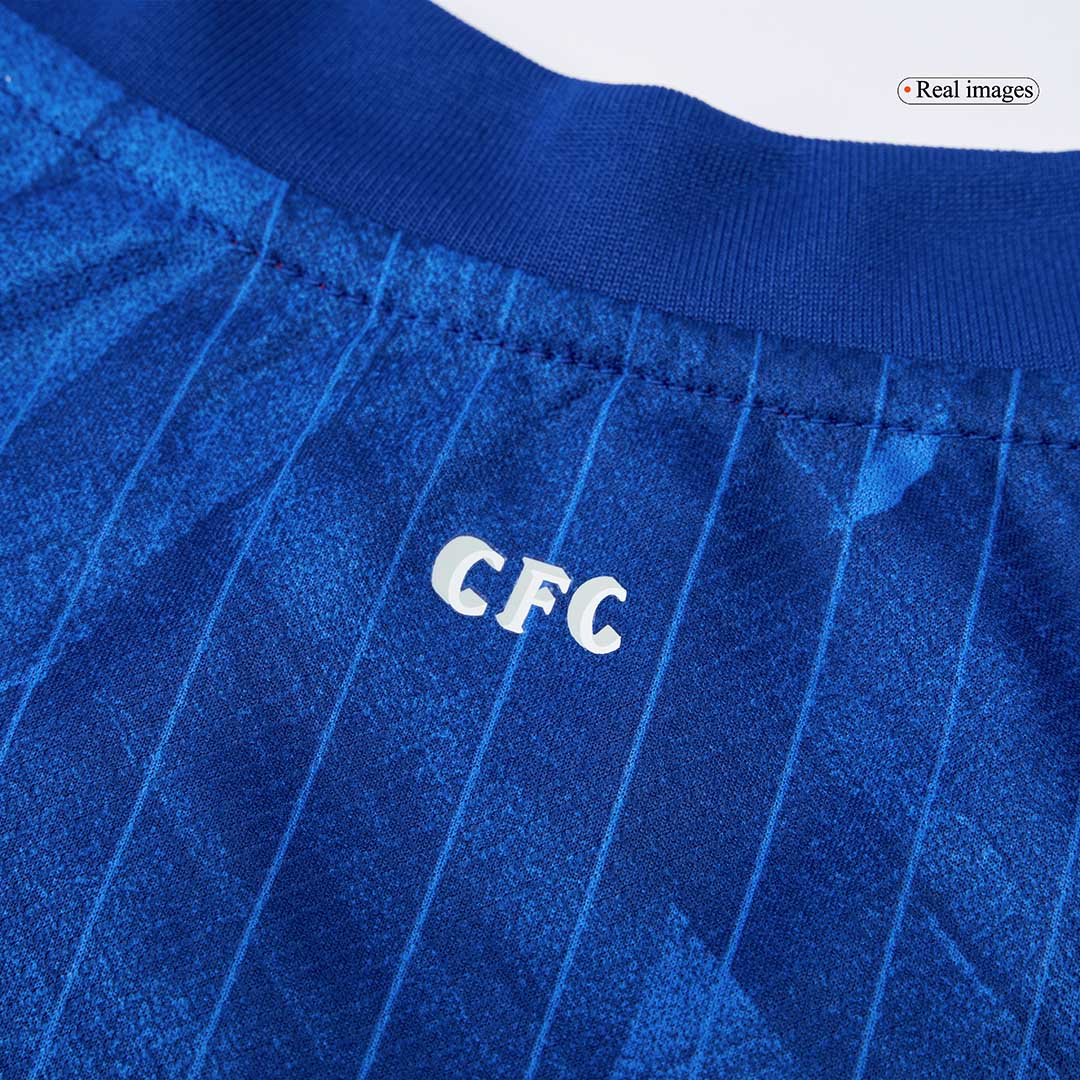 Kid's Chelsea Home Soccer Jersey Kit(Jersey+Shorts+Socks) 2025/26 Blue