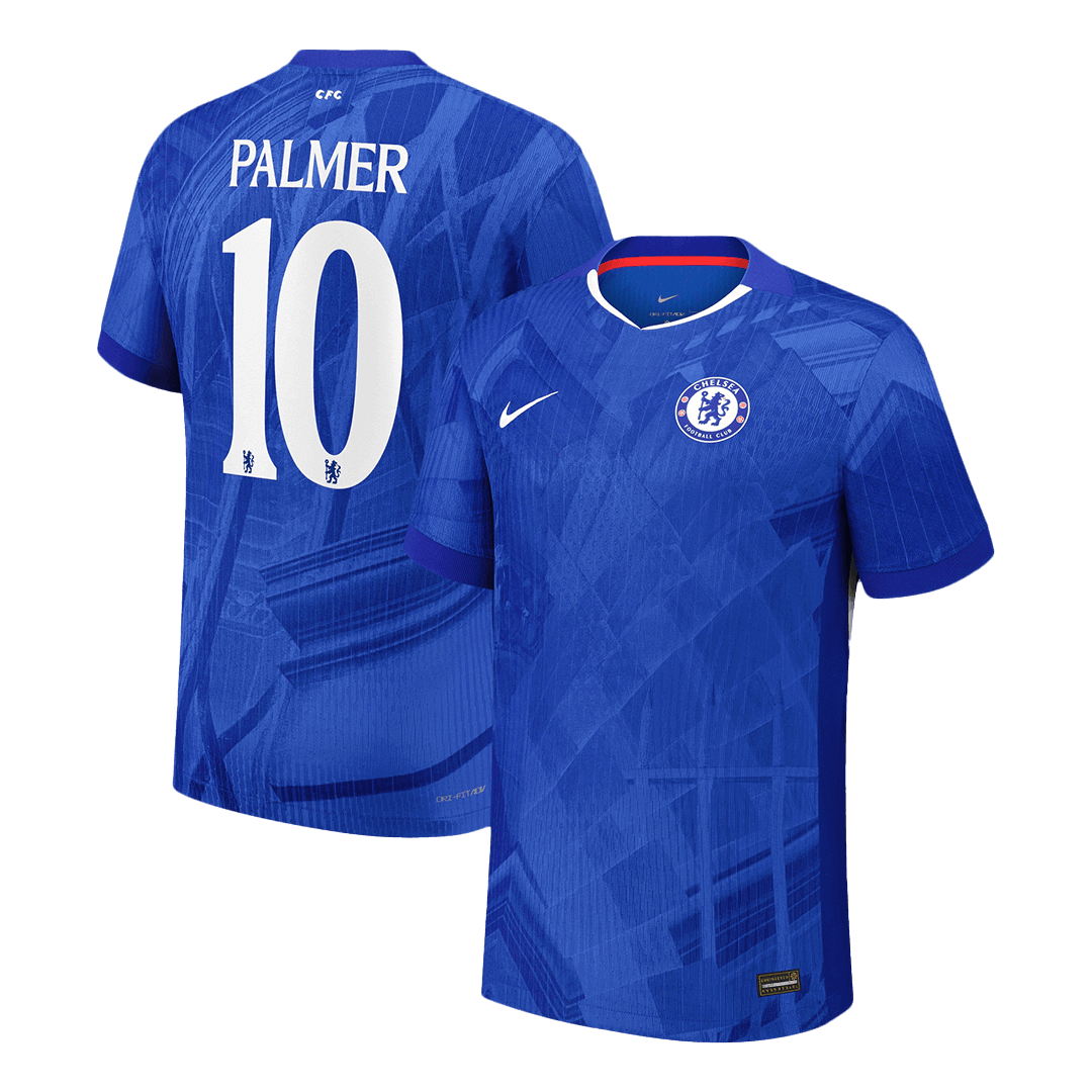 Authentic PALMER #10 Chelsea Home Soccer Jersey 2025/26 Blue - UCL