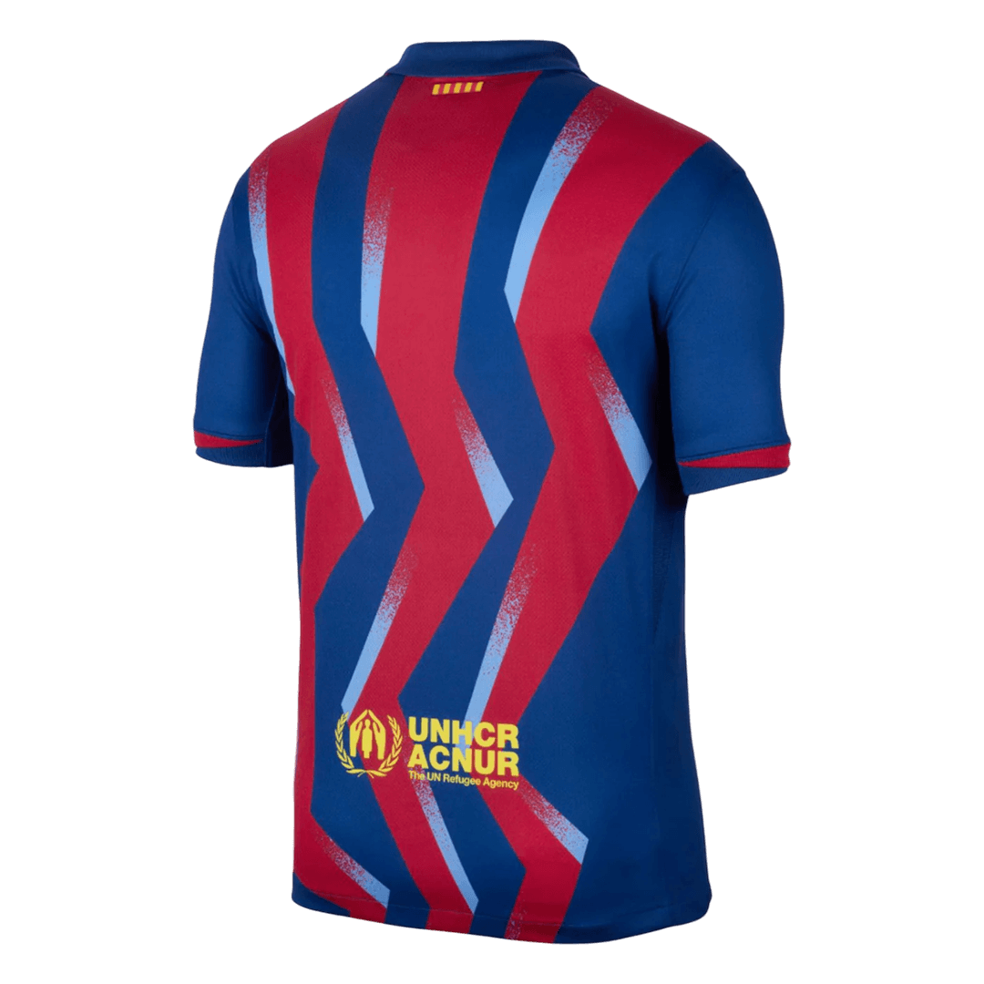 Barcelona Fourth Soccer Jersey 25/26 Red&Blue