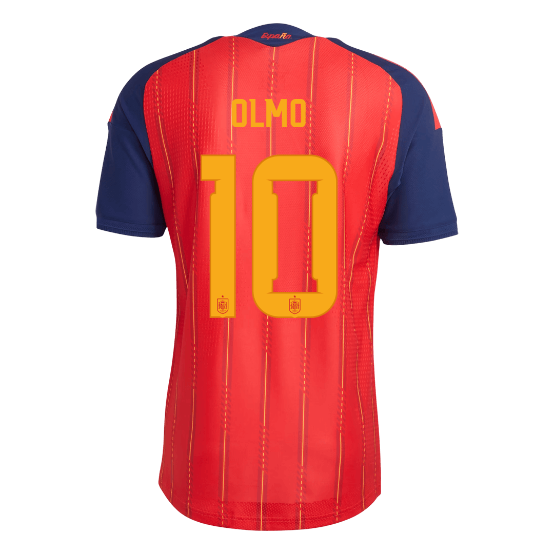 Authentic OLMO #10 Spain Home Soccer Jersey 2026