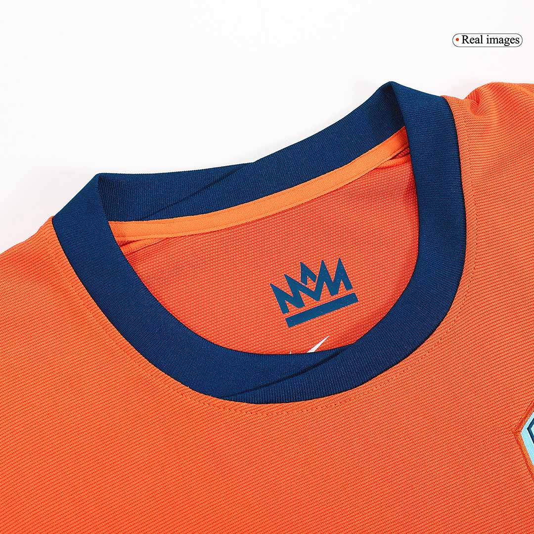 MEMPHIS #10 Netherlands Home Soccer Jersey Euro 2024
