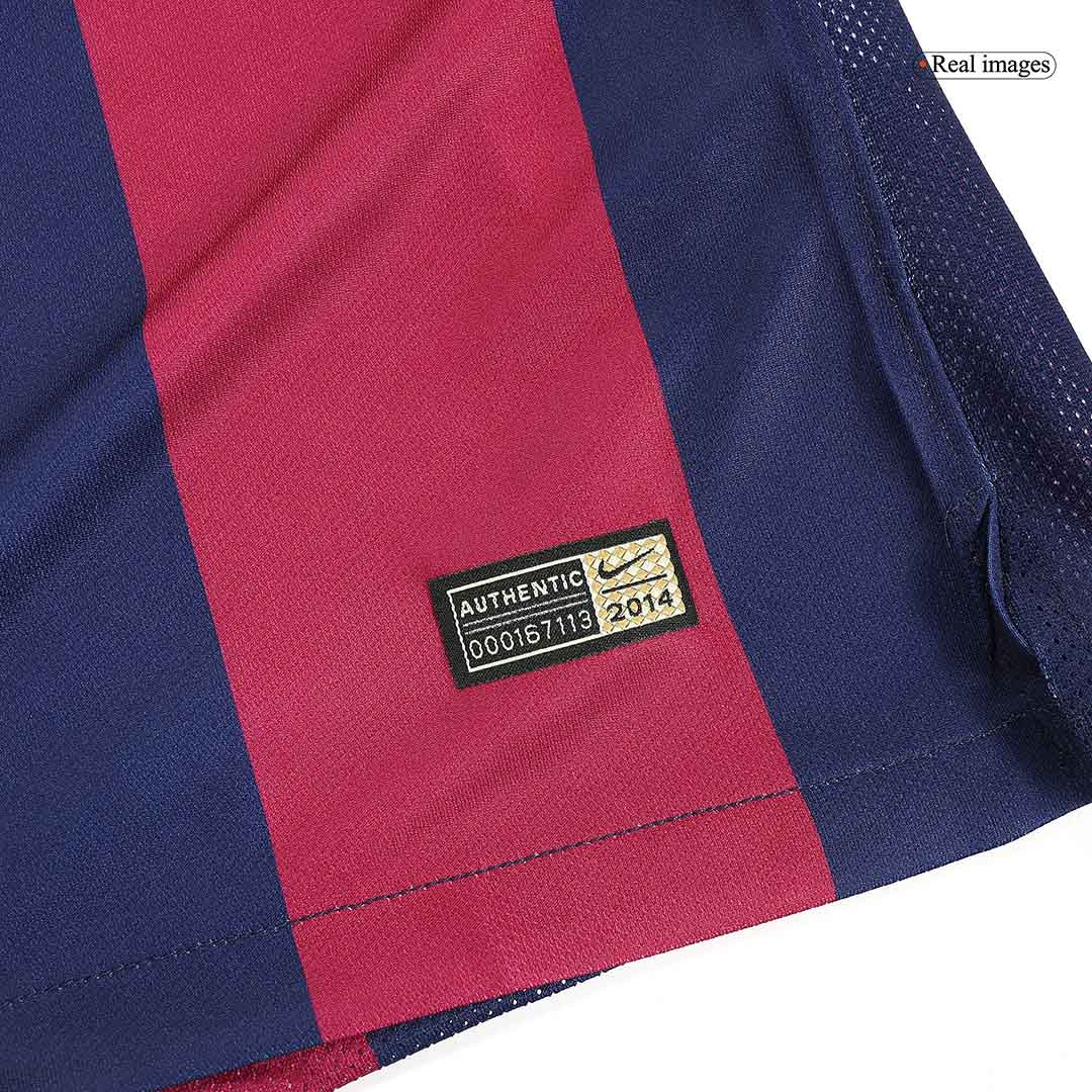 Retro NEYMAR JR #11 2014/15 Barcelona Home Soccer Jersey