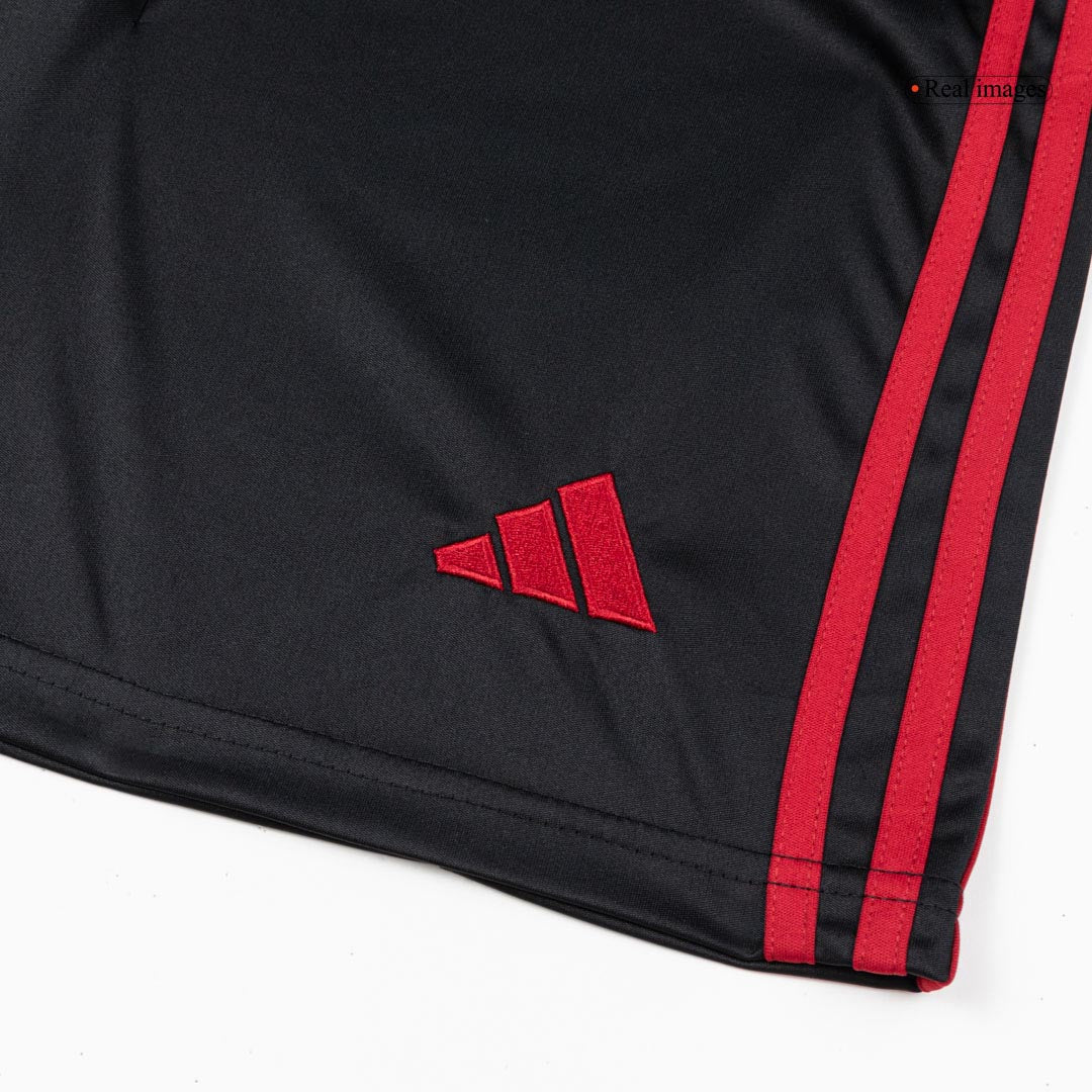 Liverpool Away Soccer Shorts 25/26 Black