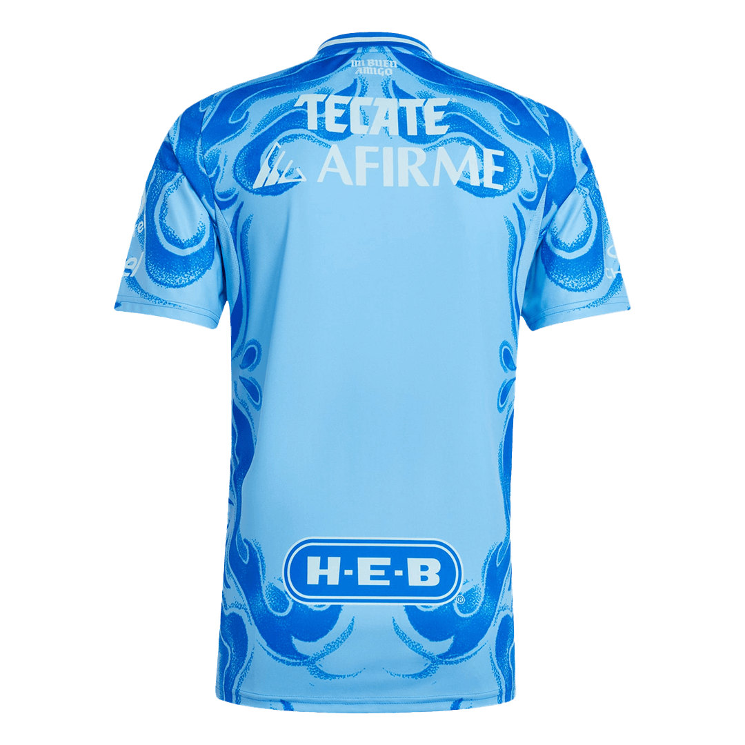 Tigres UANL Away Soccer Jersey 25/26 Blue