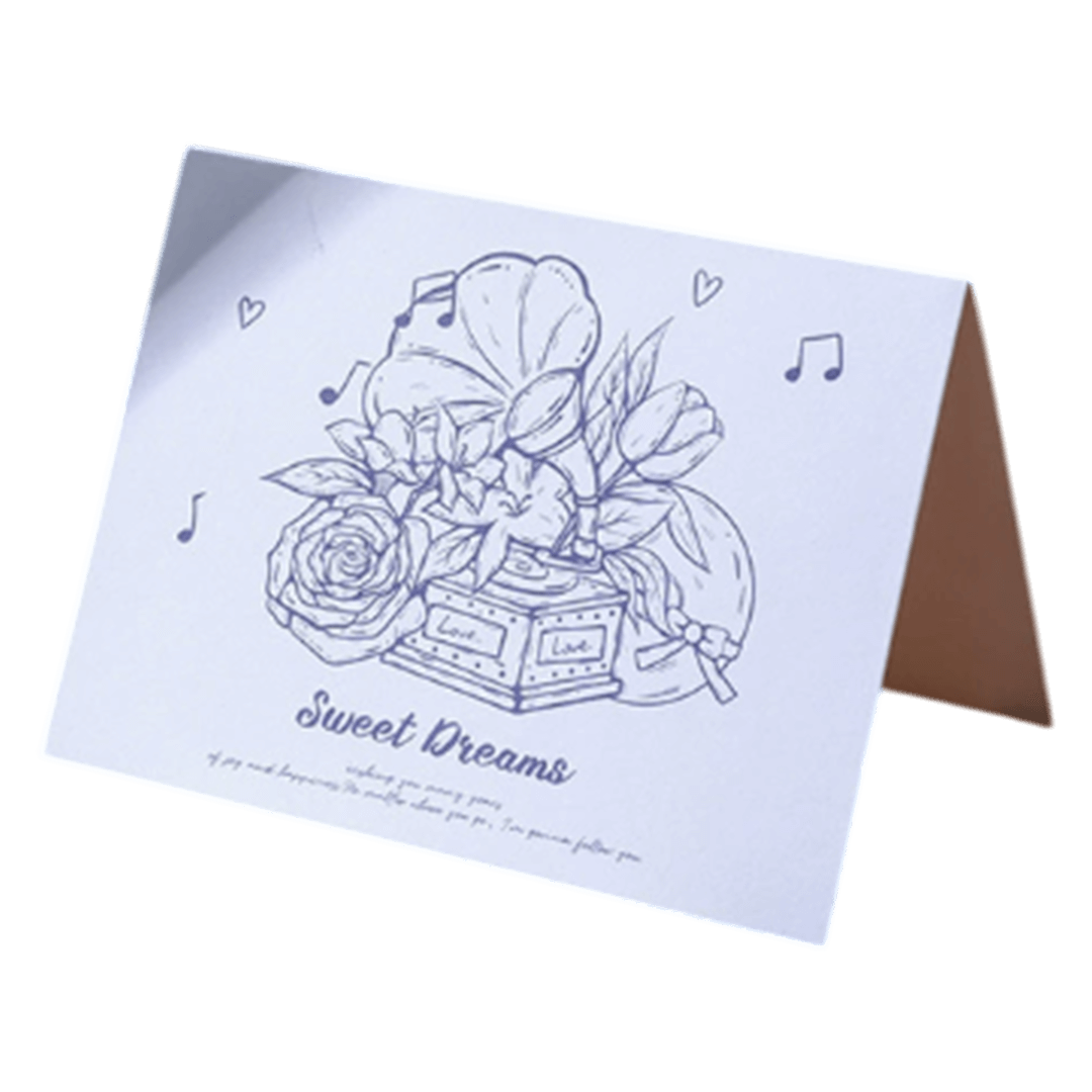 Custom Music Box Sweet Dreams Anniversary Card Blue football shirt 2025/26