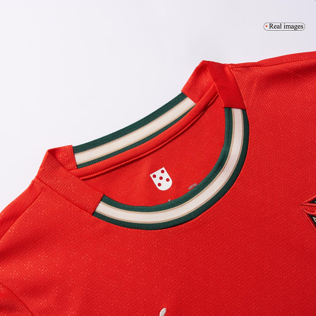 RONALDO #7 Women's Portugal Home Soccer Jersey 2025 Red