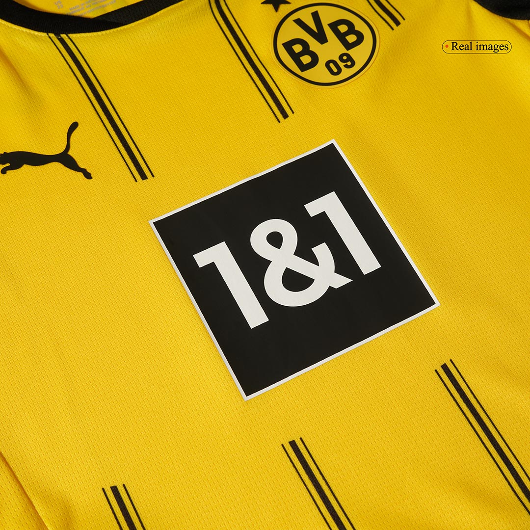 Kid's Borussia Dortmund Home Soccer Jersey Kit(Jersey+Shorts+Socks) 2024/25