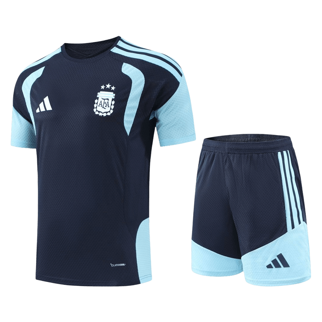 Argentina Pre-Match Soccer Jersey Kit(Jersey+Shorts) 2026