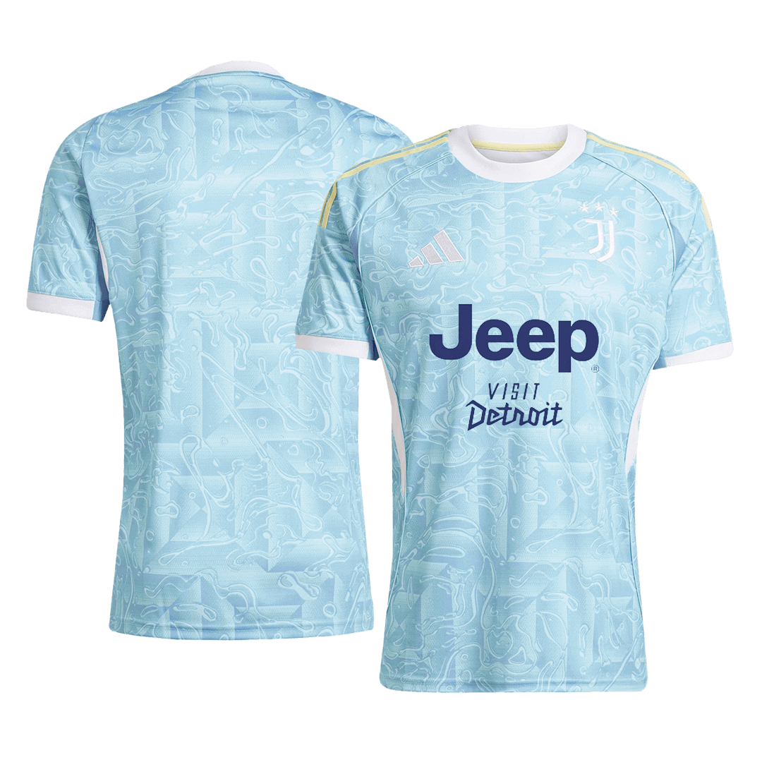 Juventus Away Soccer Jersey 2025/26 Blue