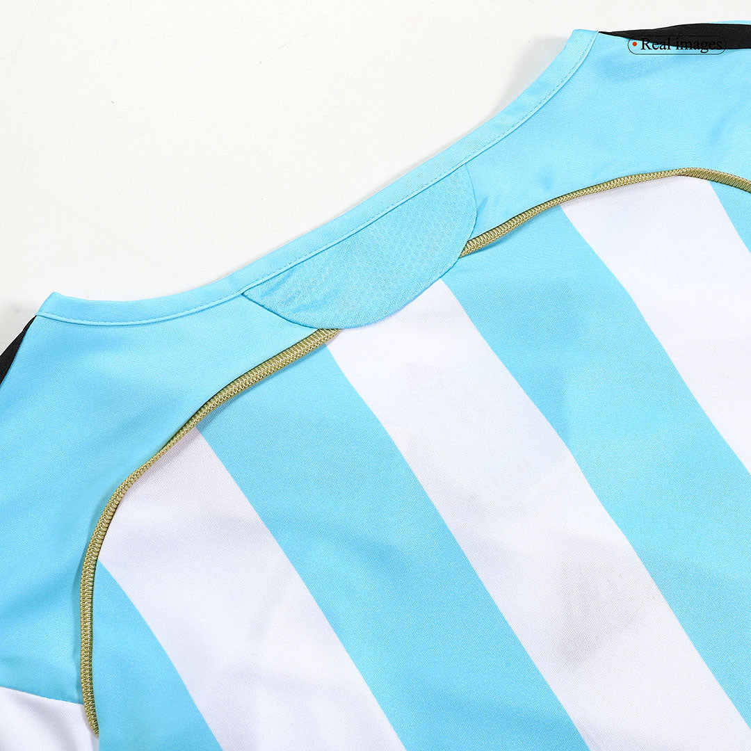 Retro 2006 Argentina Home Soccer Jersey