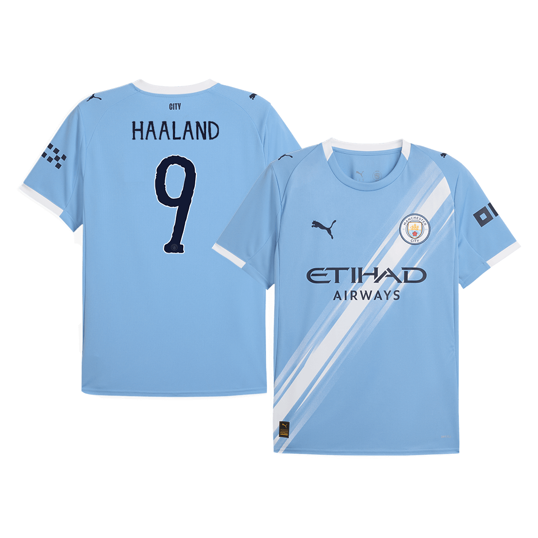 HAALAND #9 Manchester City Home Soccer Jersey 2025/26 Blue - Club World Cup