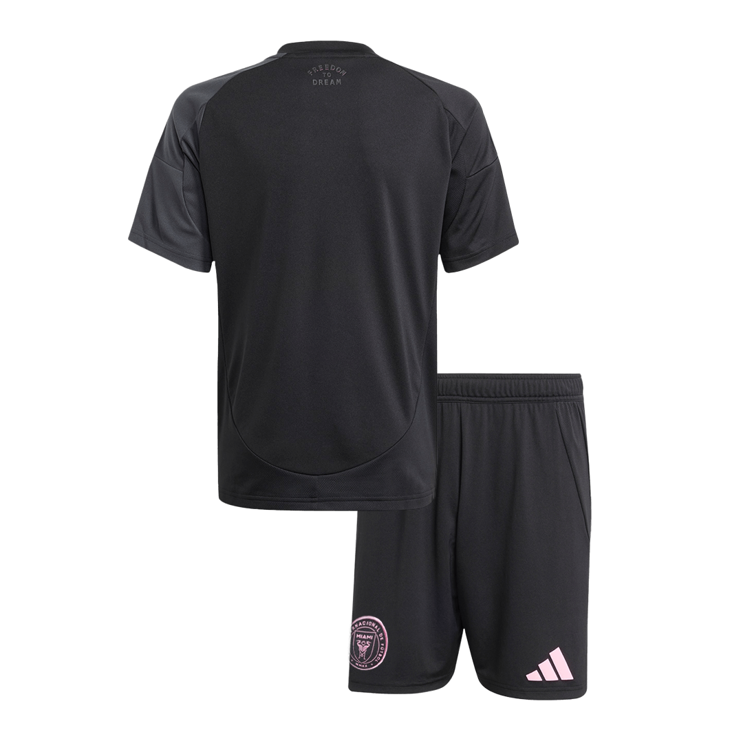 Kid's Inter Miami CF Away Soccer Jersey Kit(Jersey+Shorts) 2025