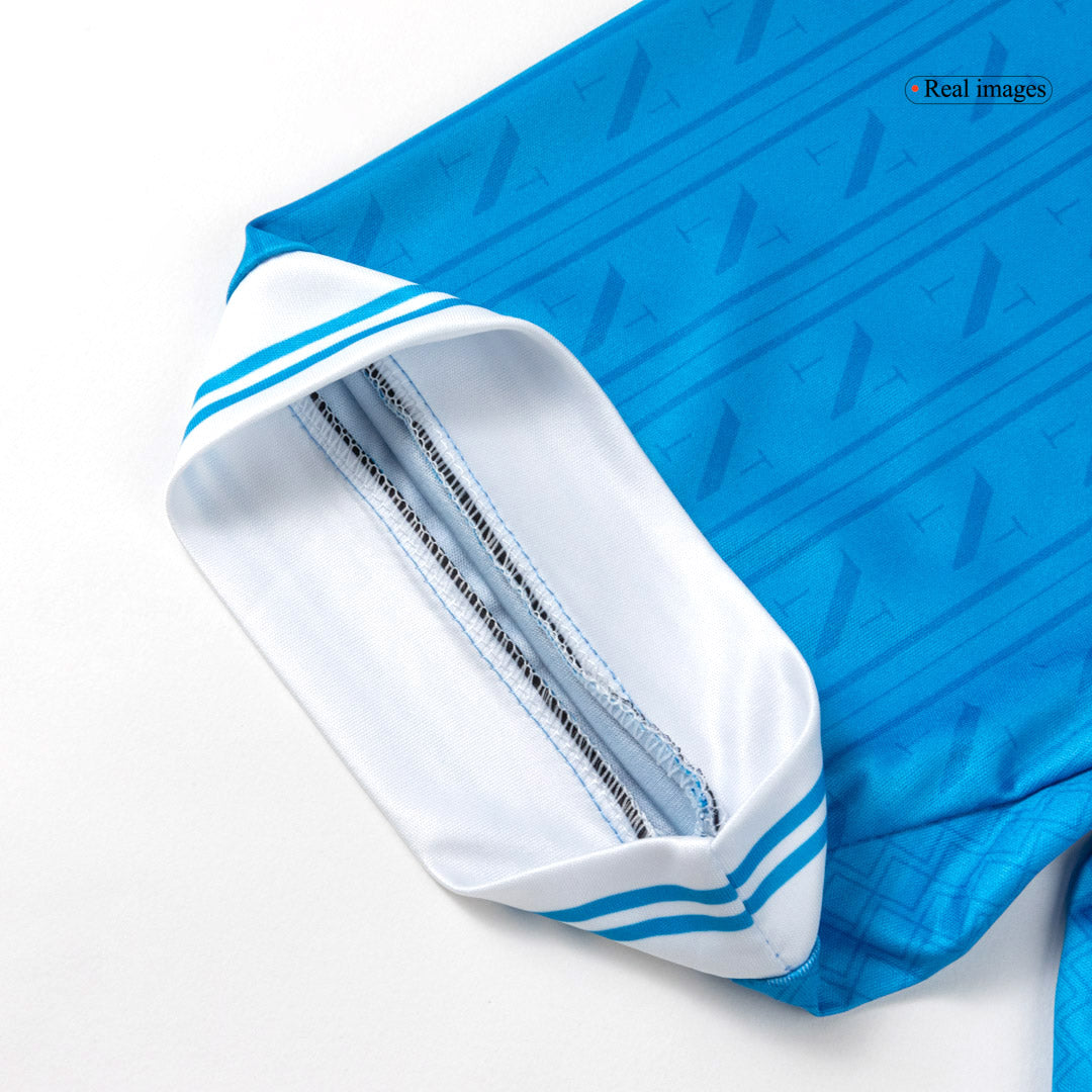 DE BRUYNE #11 Napoli Home Soccer Jersey 2025/26 Blue