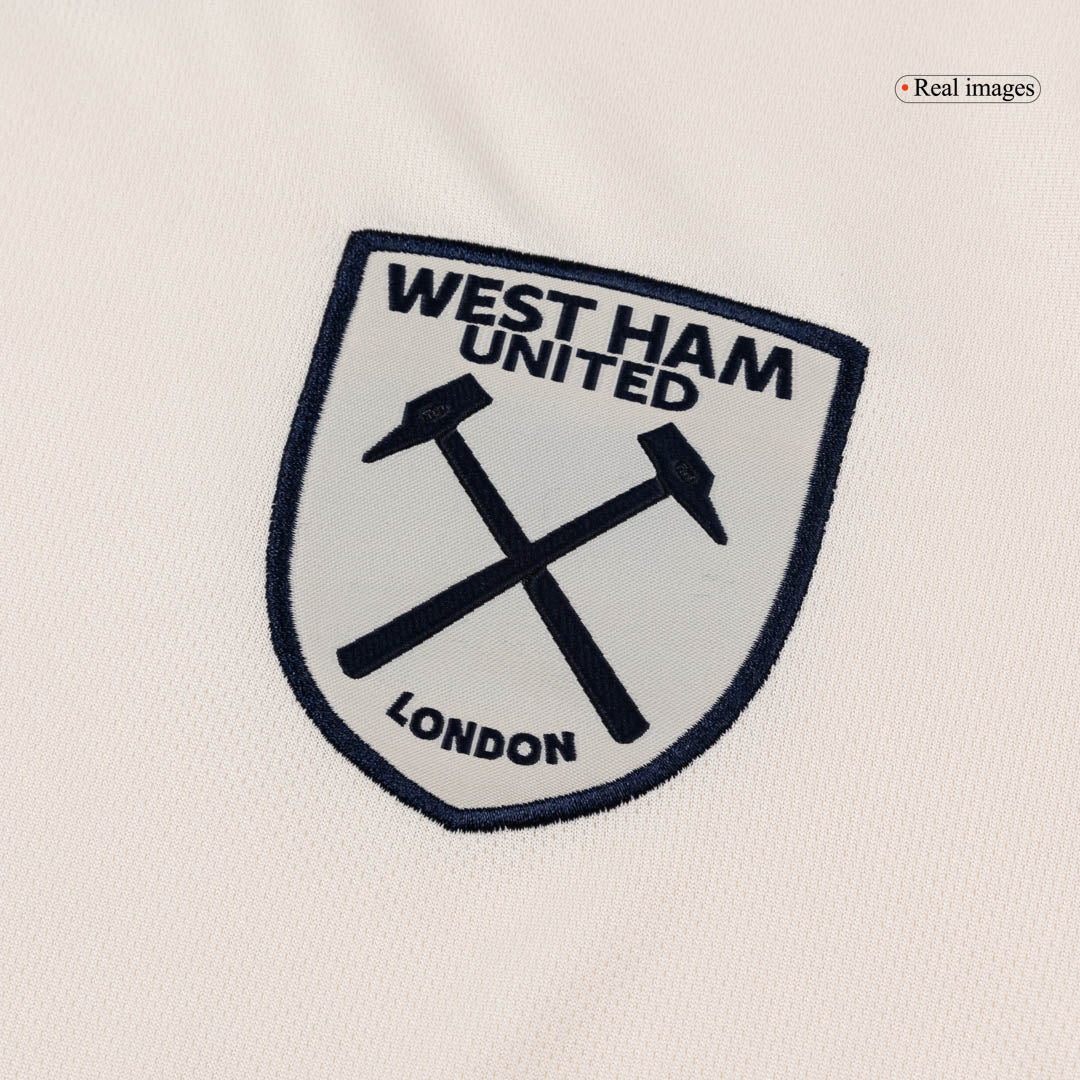 West Ham United Away Soccer Jersey 2025/26 White