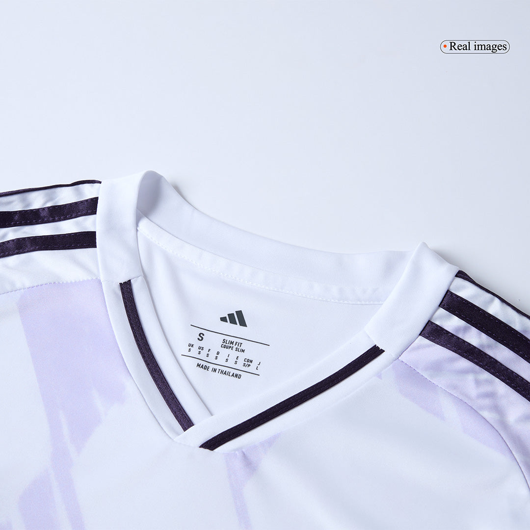 Manchester United Away Soccer Jersey Kit(Jersey+Shorts) 2025/26 White