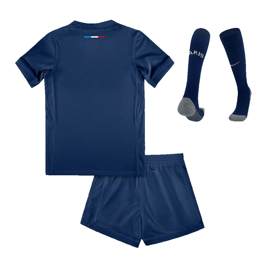 Kid's PSG Home Soccer Jersey Kit(Jersey+Shorts+Socks) 2024/25