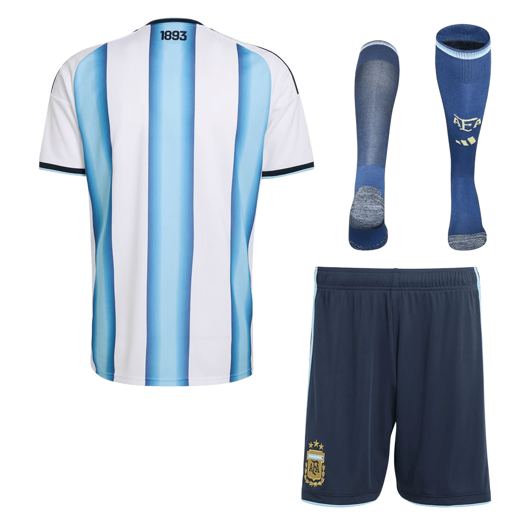Argentina Home Soccer Jersey Kit(Jersey+Shorts+Socks) 2026