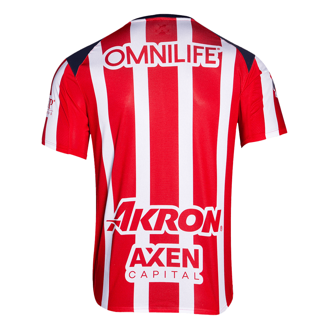 Chivas Home Soccer Jersey 2025/26 Red&White