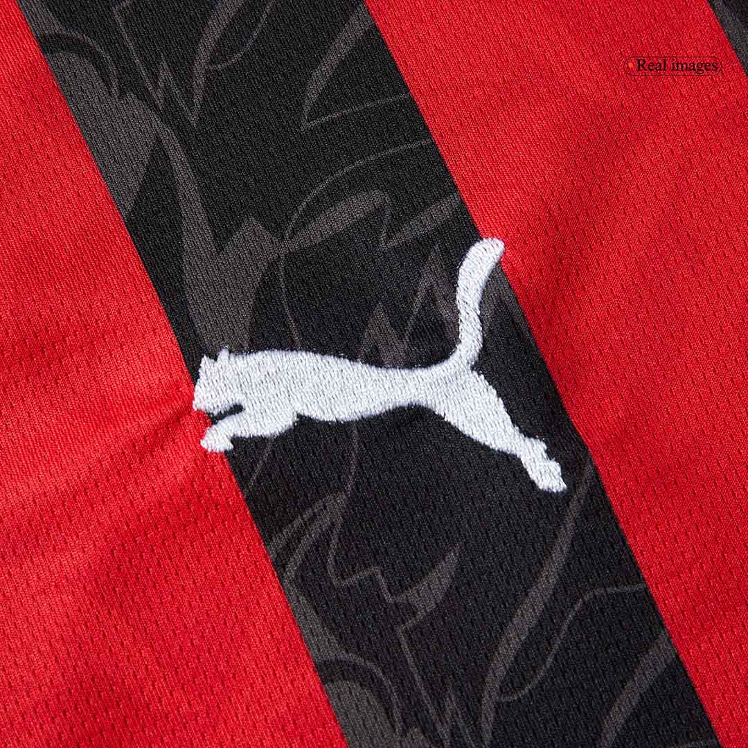 AC Milan Home Soccer Jersey Kit(Jersey+Shorts+Socks) 2025/26