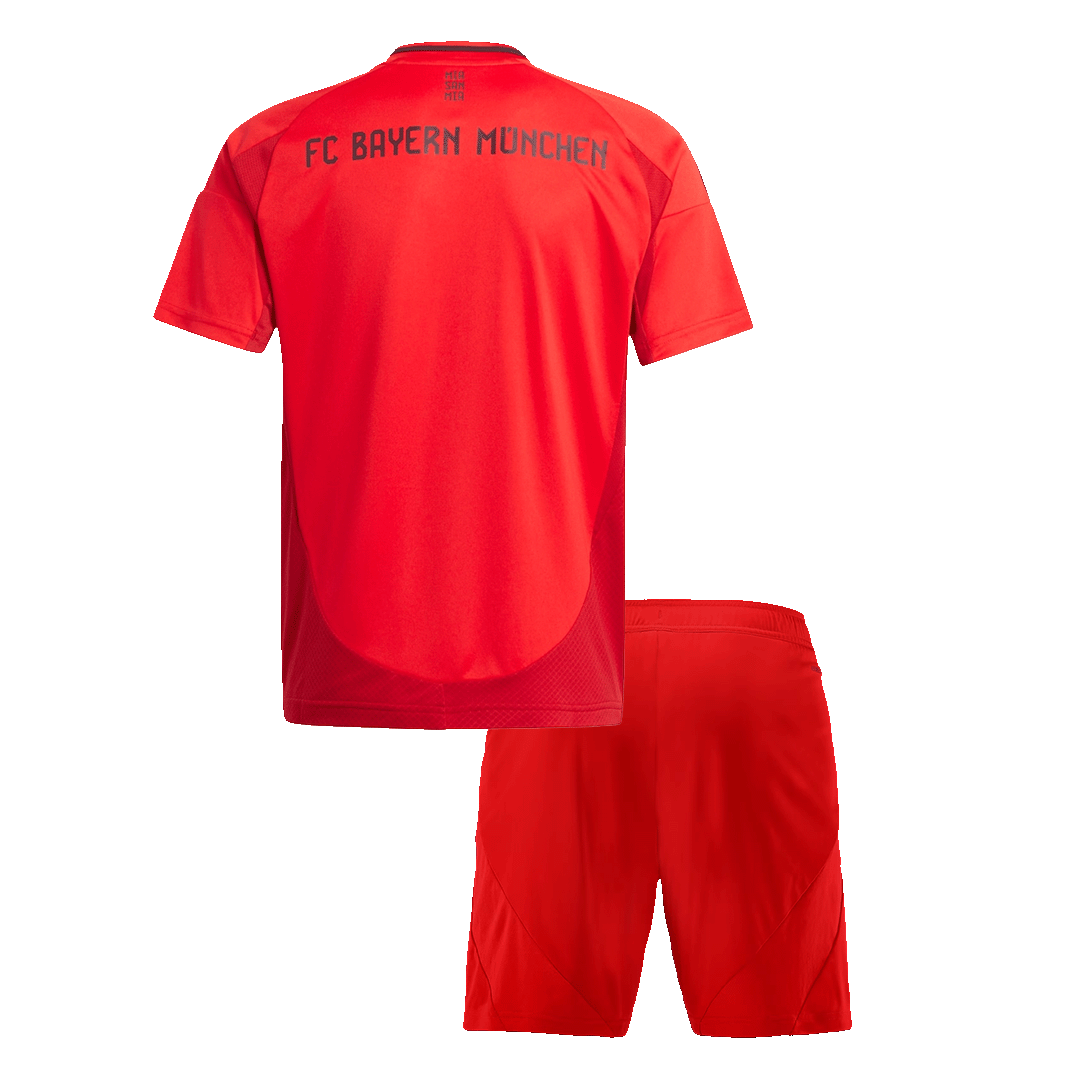 Kid's Bayern Munich Home Soccer Jersey Kit(Jersey+Shorts) 2024/25 Red