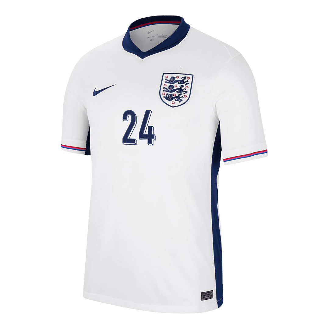 PALMER #24 England Home Soccer Jersey Euro 2024