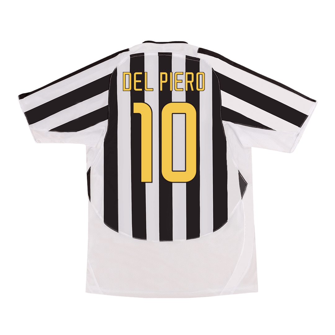 Retro DEL PIERO #10 2003/04 Juventus Home Soccer Jersey
