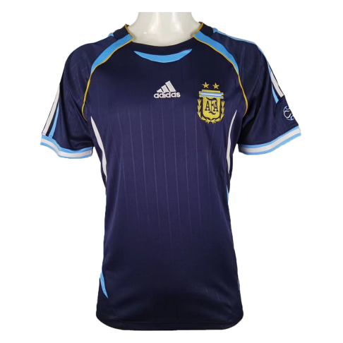 Retro 2006 Argentina Away Soccer Jersey