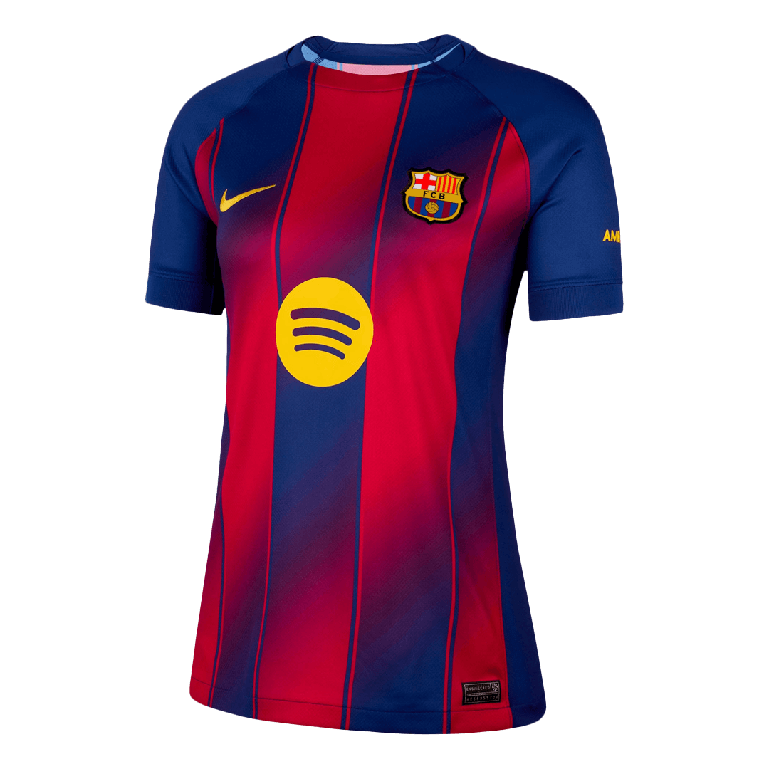 Women's Barcelona Home Soccer Jersey 2025/26 Blue&Red