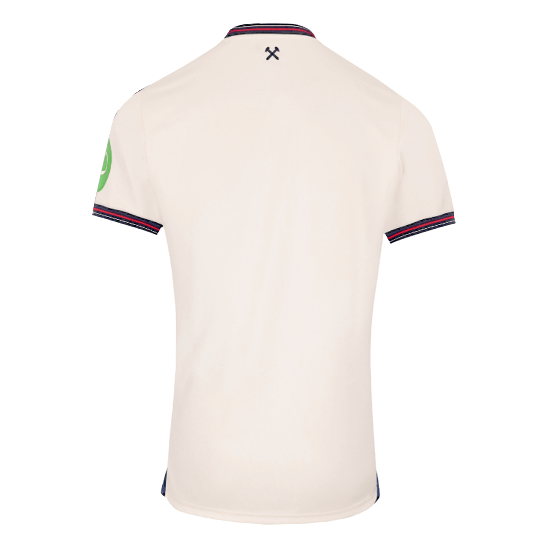 West Ham United Away Soccer Jersey 2025/26 White