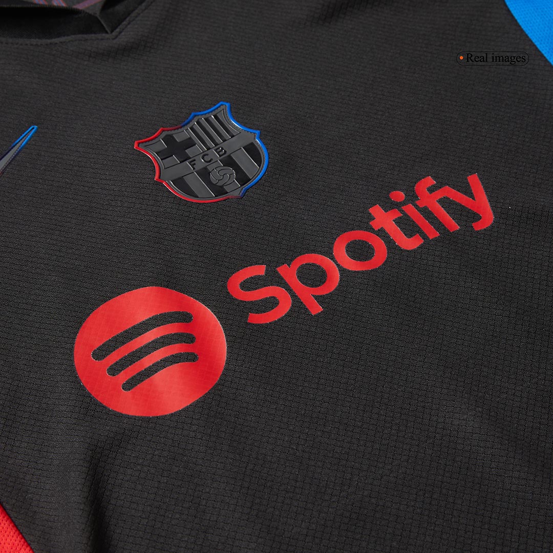 Kids Barcelona Custom Away Soccer Kits 2024/25