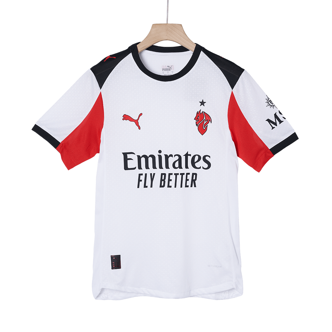 Authentic AC Milan Away Soccer Jersey 2025/26 White