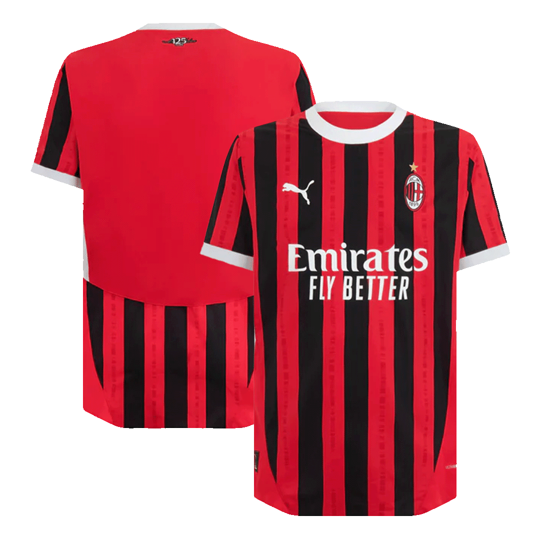 Authentic AC Milan Home Soccer Jersey 2024/25