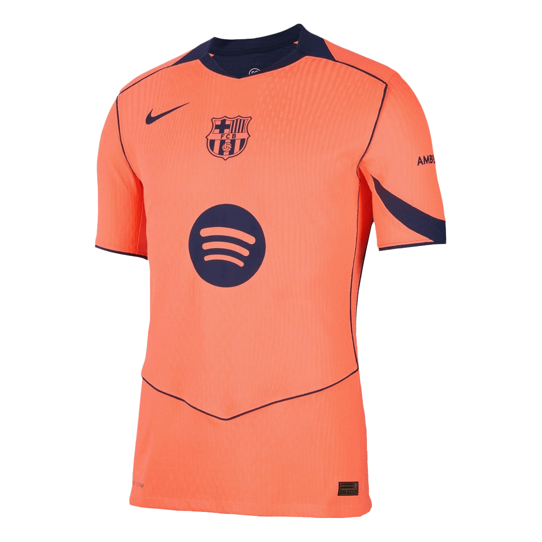 Authentic LEWANDOWSKI #9 Barcelona Third Away Soccer Jersey 2025/26