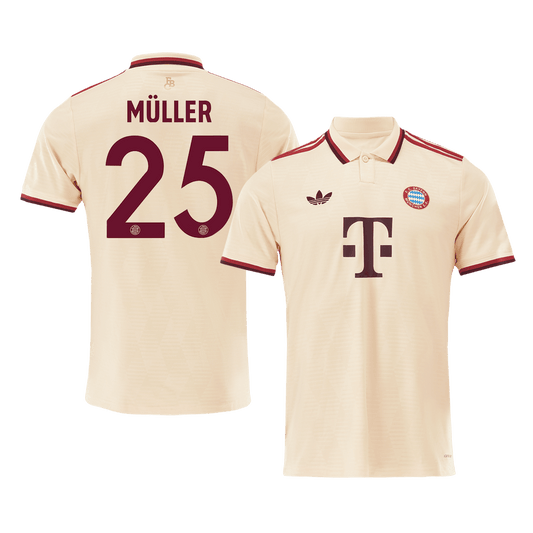 MÜLLER  #25 Bayern Munich Third Away Soccer Jersey 2024/25