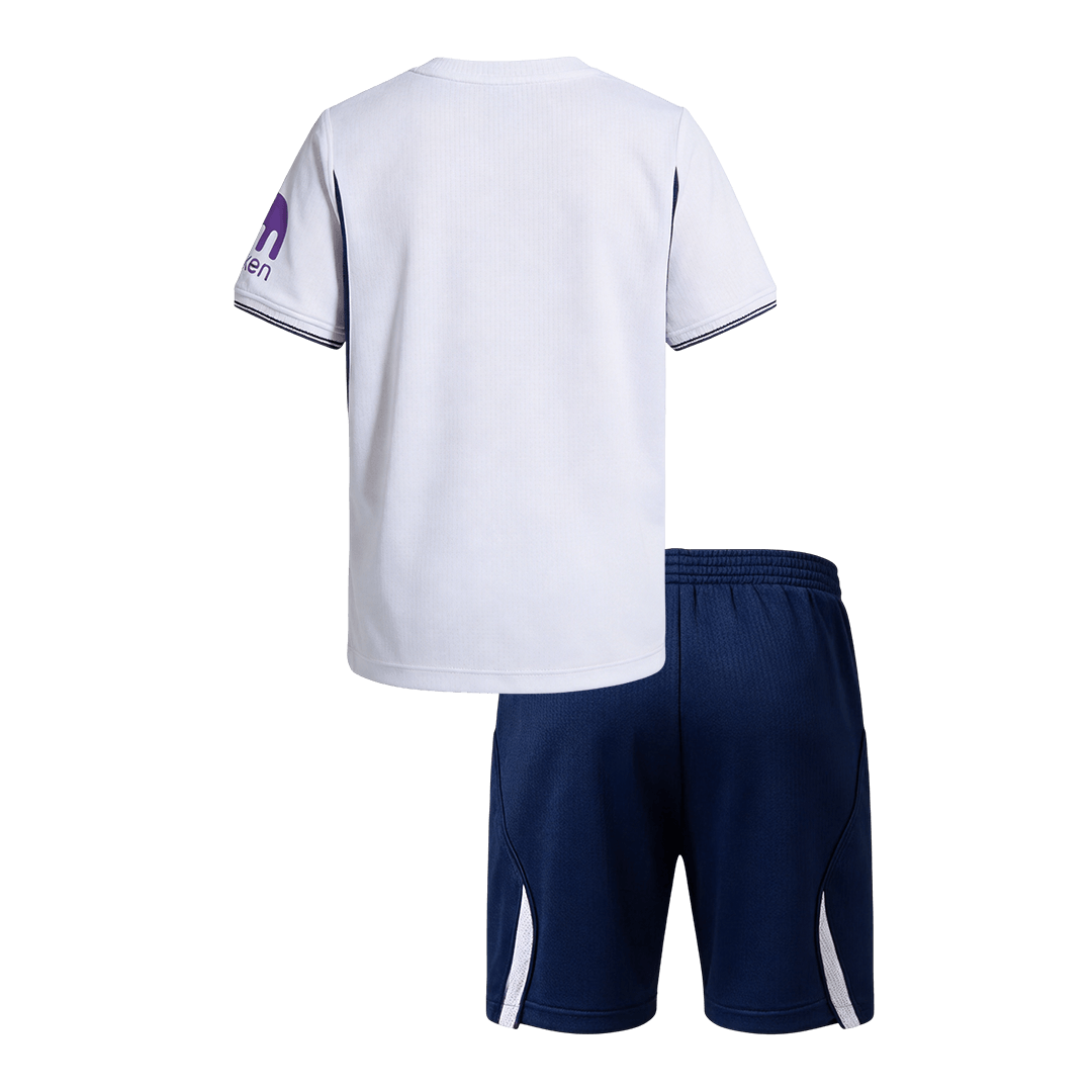 Kids Tottenham Hotspur Home Soccer Jersey Kit (Jersey+Shorts) 2026/27 White