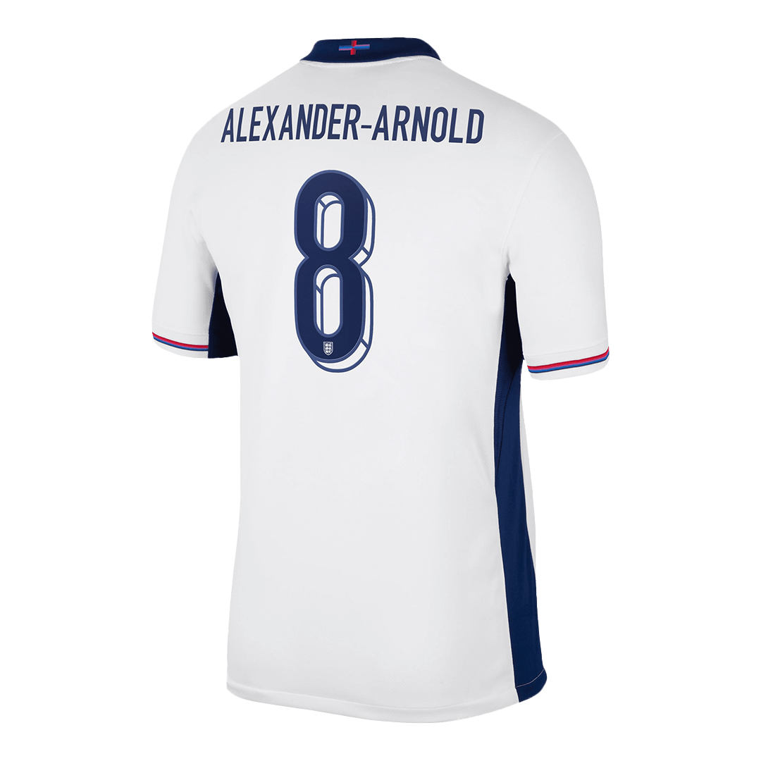 ALEXANDER-ARNOLD #8 England Home Soccer Jersey Euro 2024