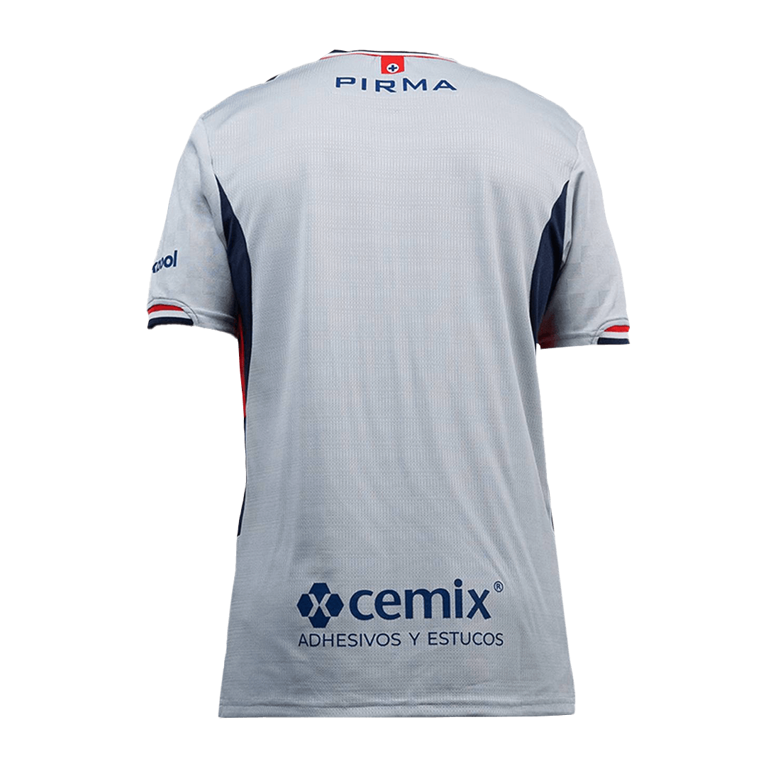 Cruz Azul Away Soccer Jersey 2025/26 Gray