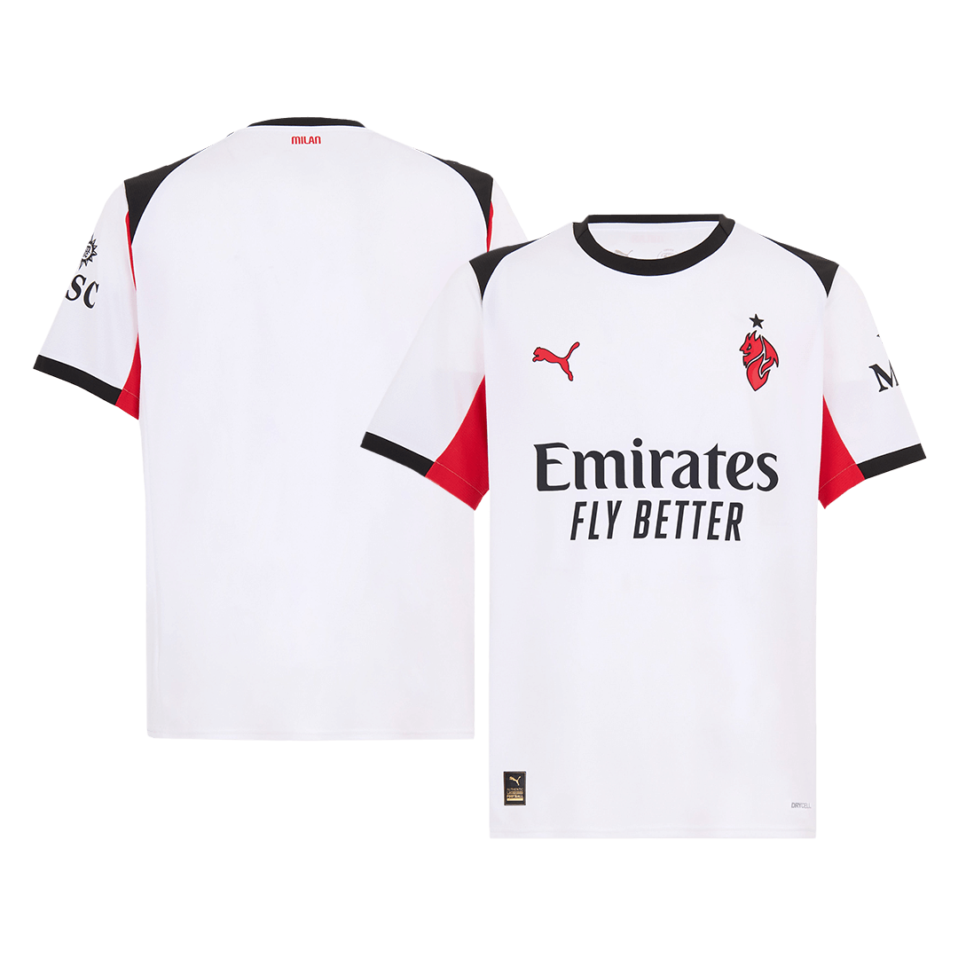 AC Milan Away Soccer Jersey 2025/26 White
