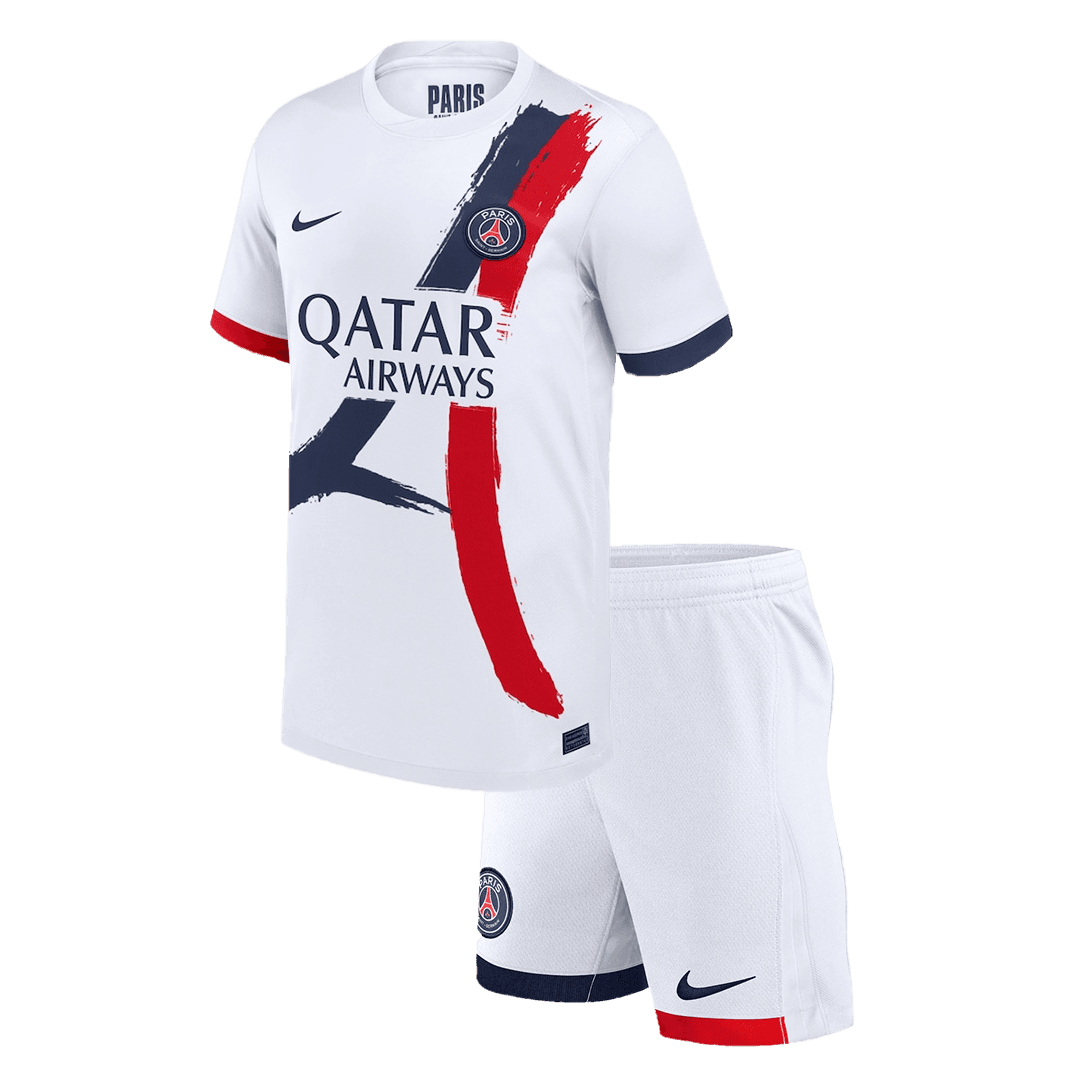 Kid's PSG Away Soccer Jersey Kit(Jersey+Shorts) 2024/25