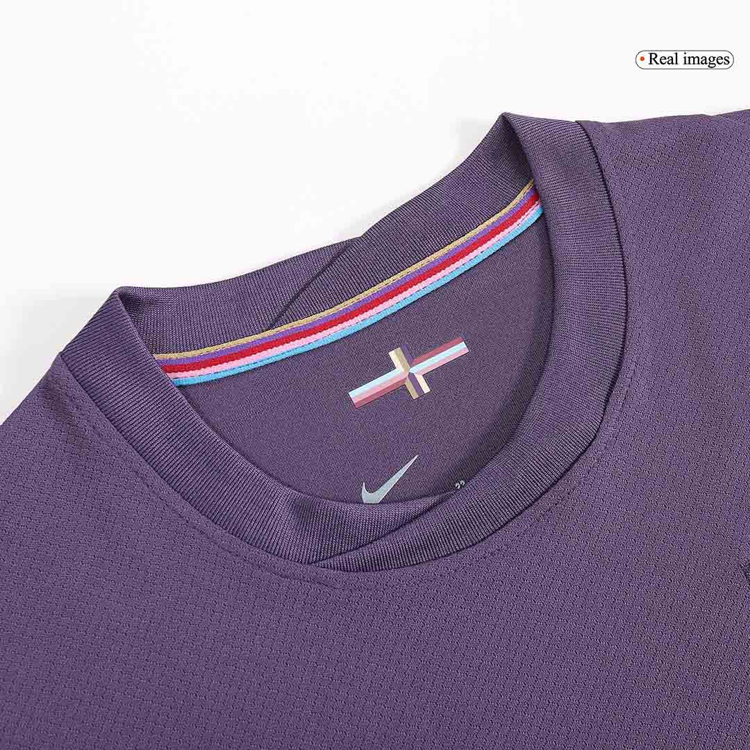 Kid's England Away Soccer Jersey Kit(Jersey+Shorts) Euro 2024