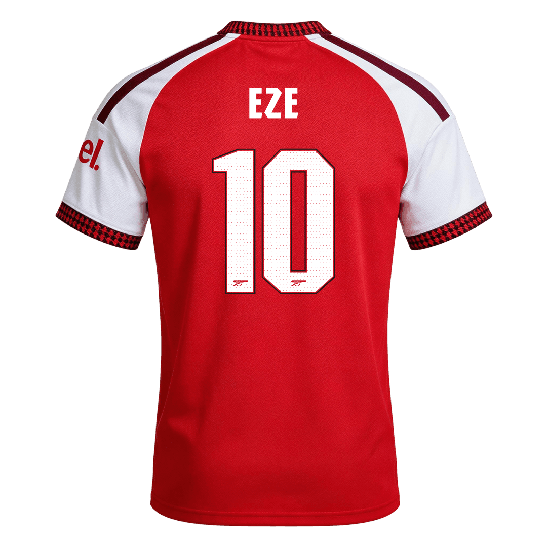 EZE #10 Arsenal Home Soccer Jersey 26/27 Red- UCL
