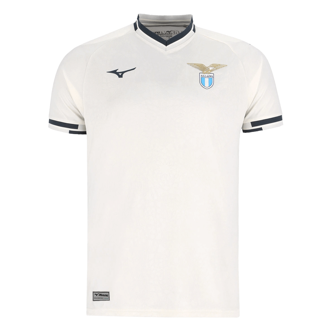 Lazio Away Soccer Jersey 25/26 White