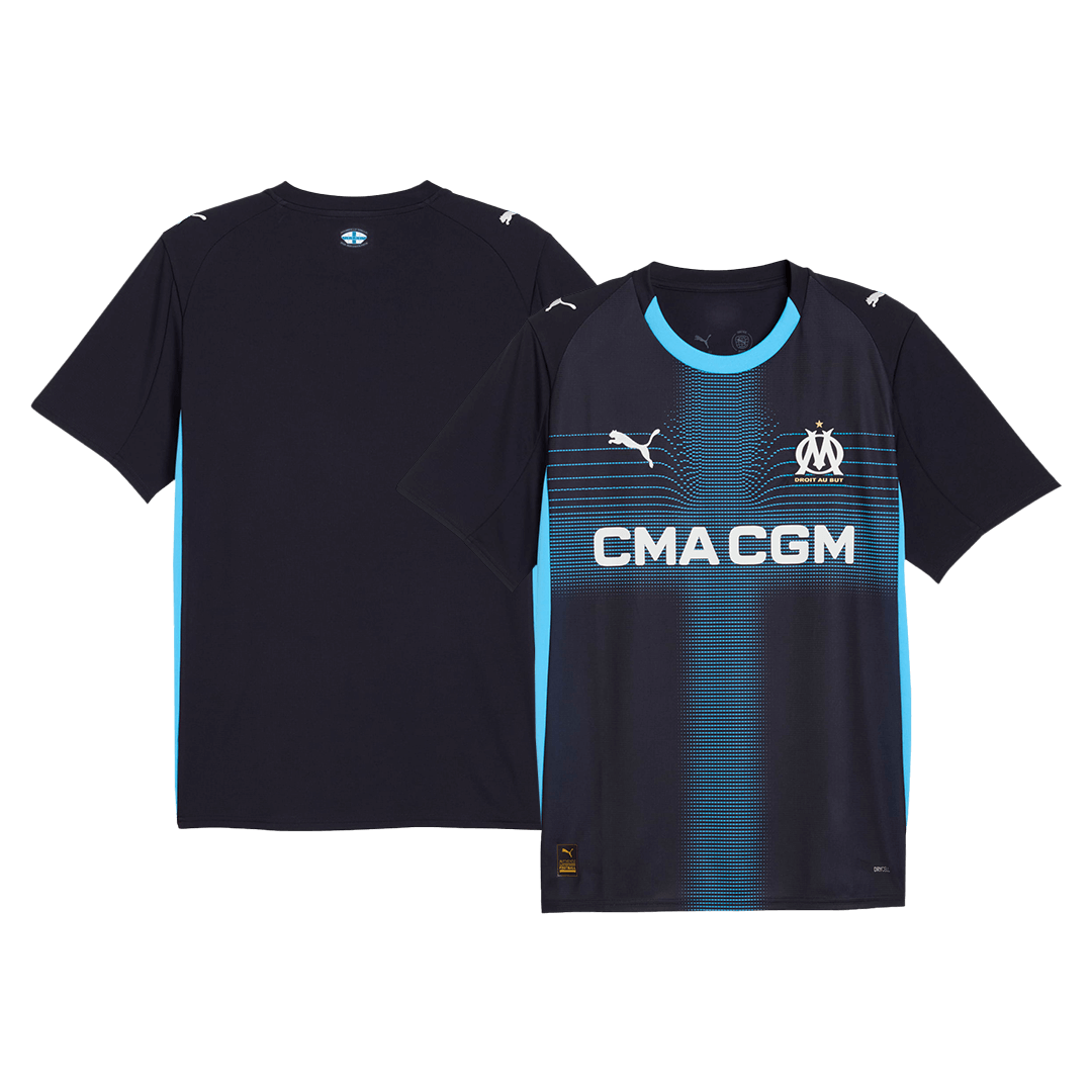 Marseille Away Soccer Jersey 25/26 Navy
