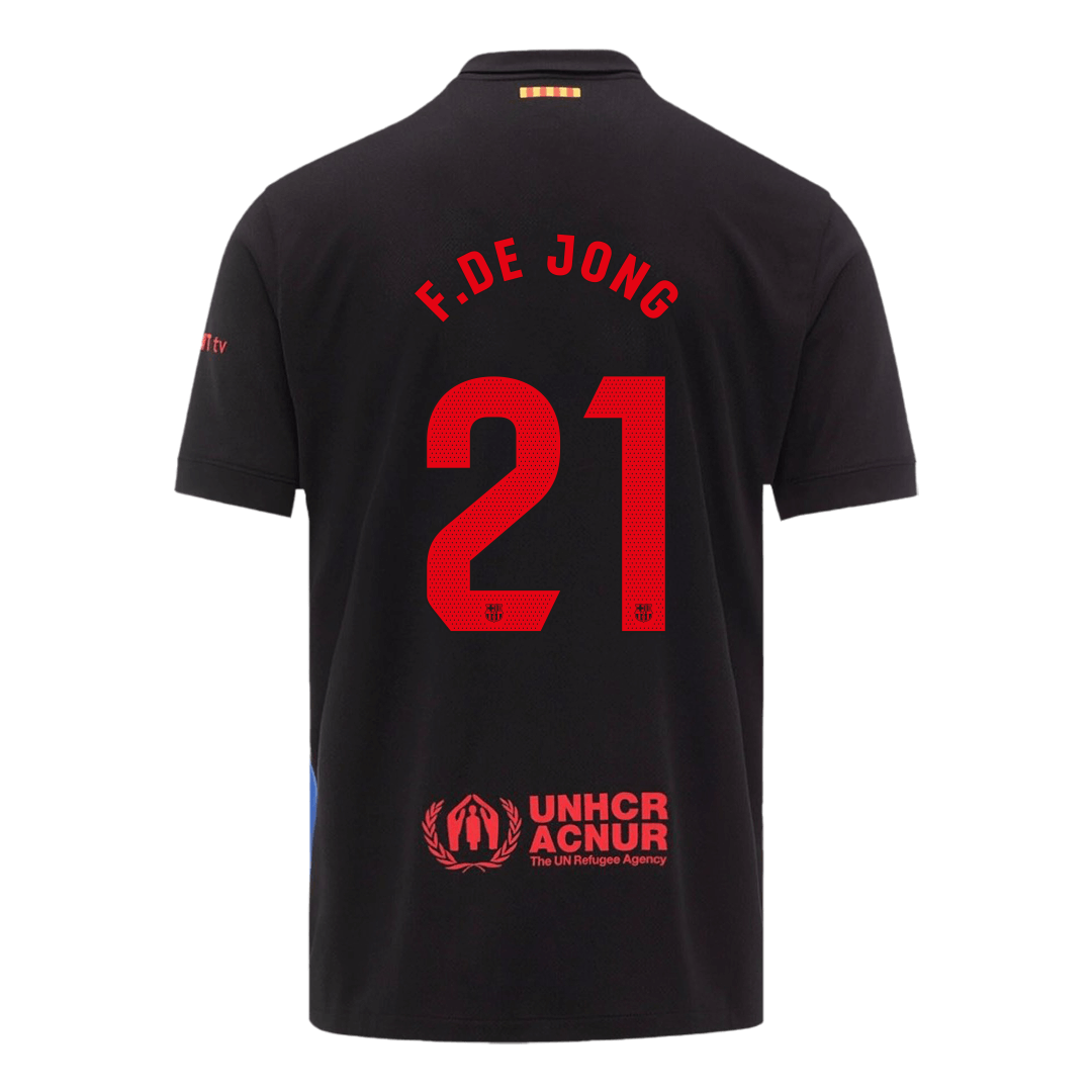 F.DE JONG #21 Barcelona Away Soccer Jersey 2024/25