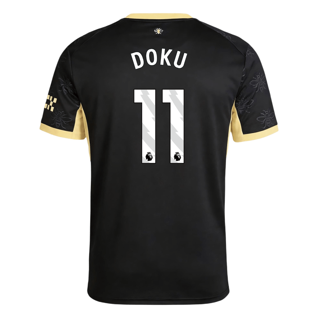 DOKU #11 Manchester City Away Soccer Jersey 2026/27 Black