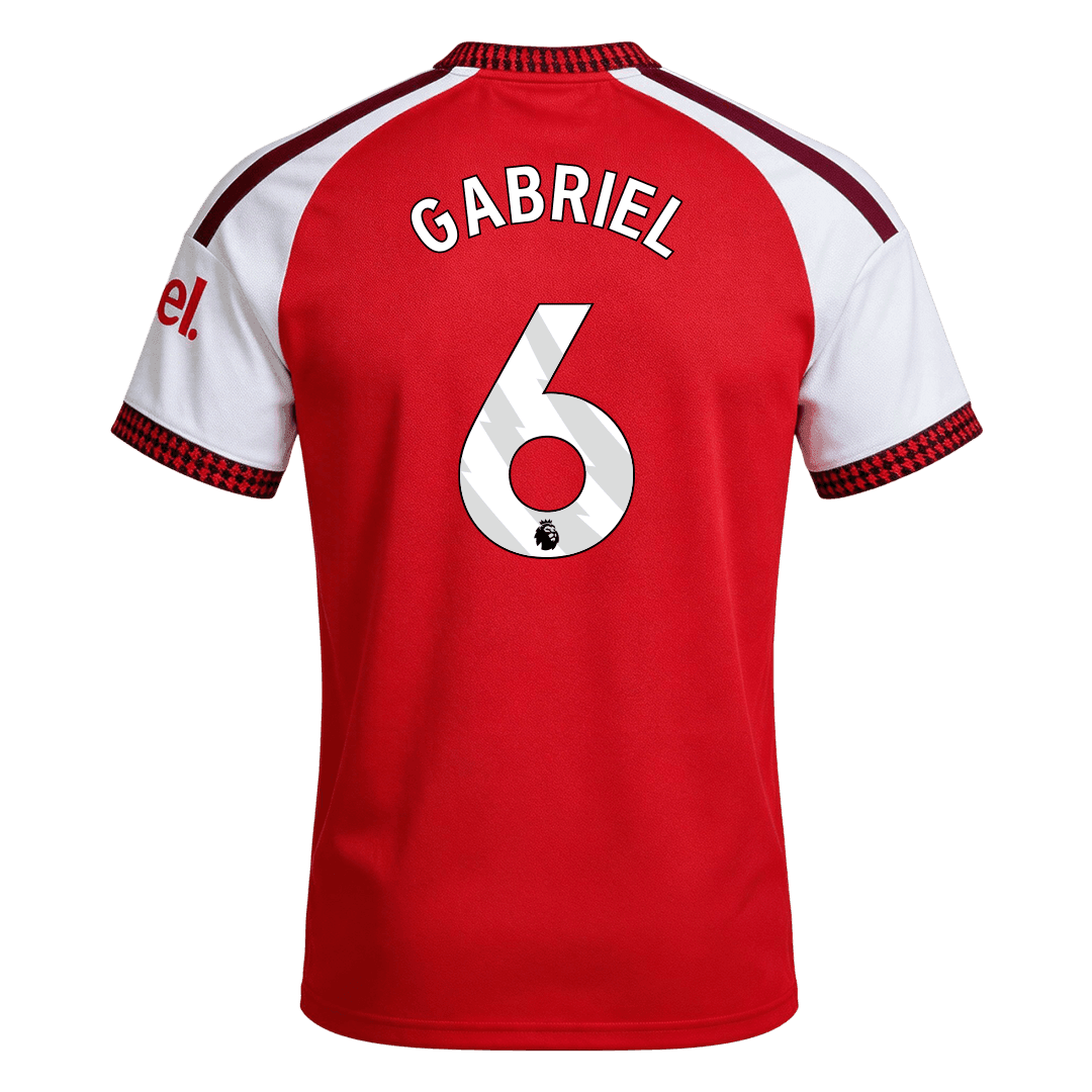 Authentic GABRIEL #6 Arsenal Home Soccer Jersey 2026/27