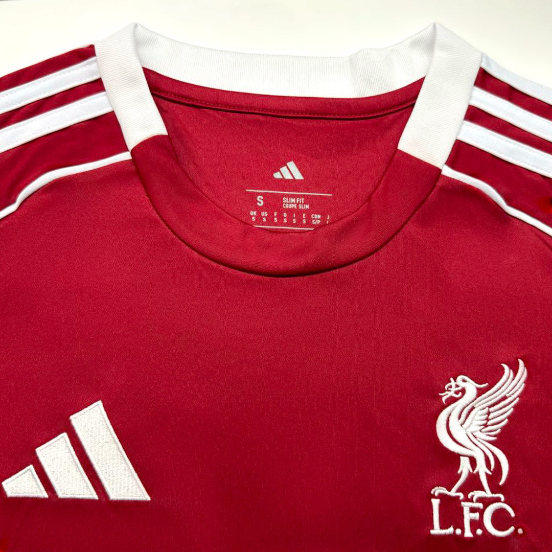 M.SALAH #11 Liverpool Home Soccer Jersey 2025/26 Red