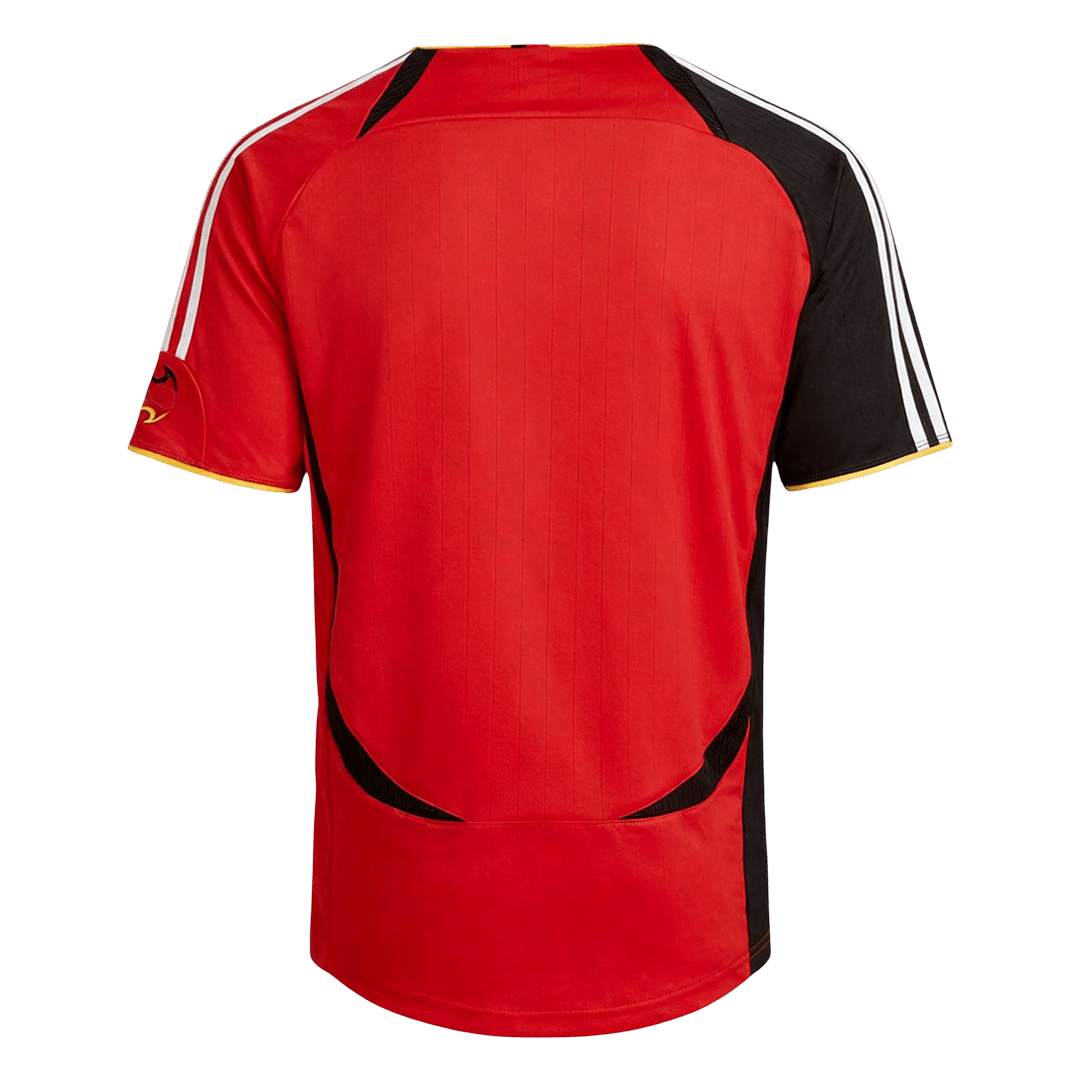Men Retro Fan Version Germany Away Soccer Jersey World Cup 2006 Red