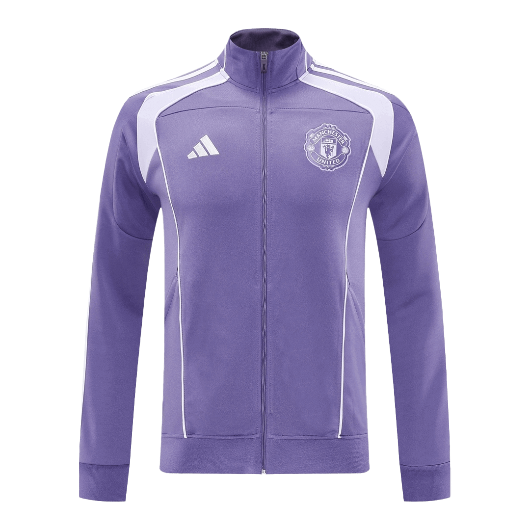 25/26 Manchester United Training Jacket Purple